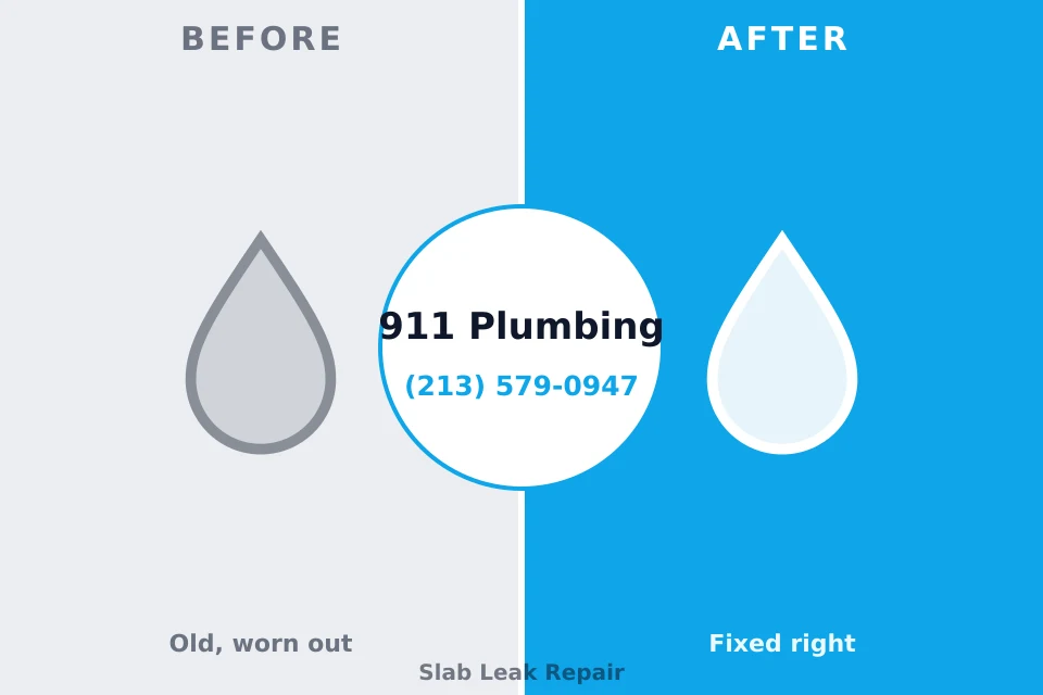 Before and after: plumbing company Blackwater, AZ